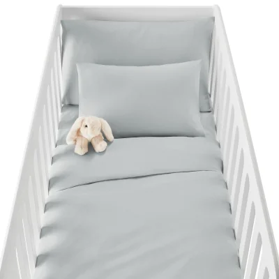 La Redoute Scenario Plain 100% Organic Cotton Cot Duvet Cover