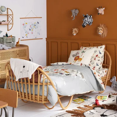 La Redoute My World Animal 100% Organic Cotton Duvet Cover
