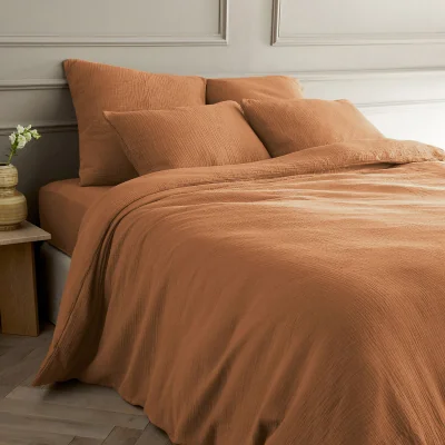 La Redoute Yafa Organic Cotton Muslin Duvet Cover