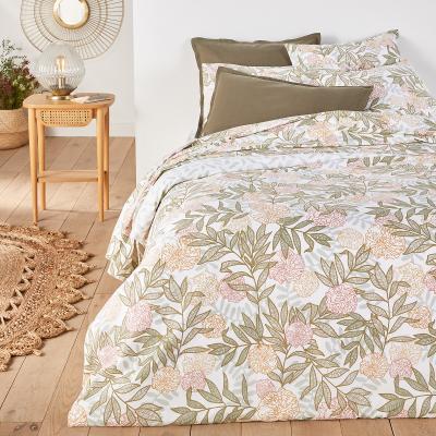 La Redoute Dolce Floral 100% Cotton Percale 200 Thread Count Duvet Cover
