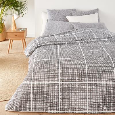 La Redoute Jinties Checked 100% Cotton Duvet Cover