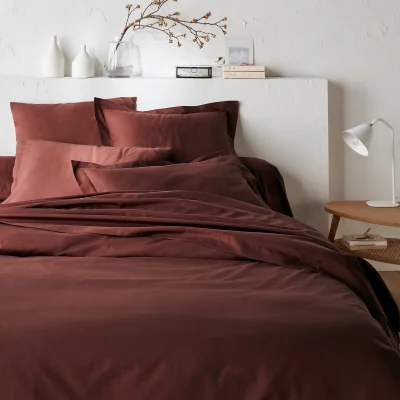 La Redoute Scenario Plain Polycotton Duvet Cover