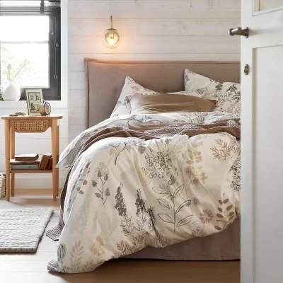 La Redoute Romarin Floral 100% Cotton Duvet Cover
