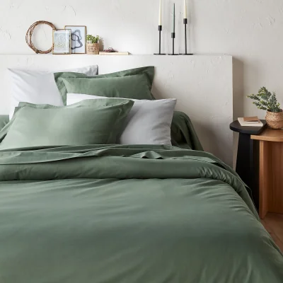 La Redoute Scenario Plain 100% Organic Cotton Duvet Cover