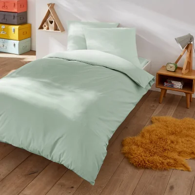 La Redoute Scenario Plain Polycotton Duvet Cover