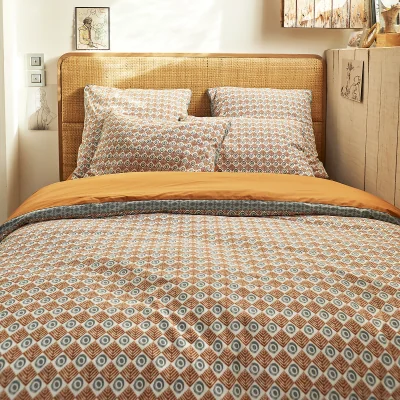 La Redoute Pessoa Art Deco 100% Cotton Duvet Cover