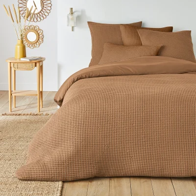 La Redoute Tifli 100% Honeycomb Cotton Duvet Cover
