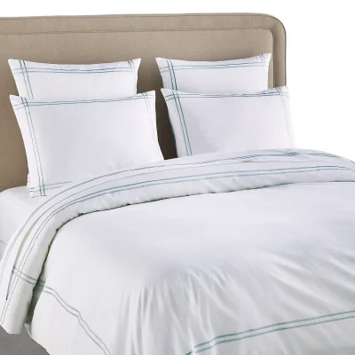 La Redoute Otella 100% Organic Cotton Satin 300 Thread Count Duvet Cover