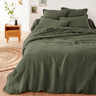 La Redoute Leone 100% Washed Linen Duvet Cover