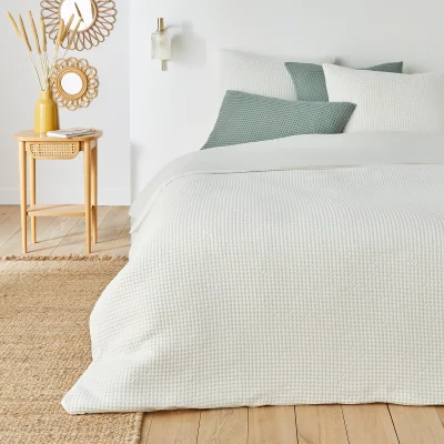 La Redoute Tifli 100% Honeycomb Cotton Duvet Cover