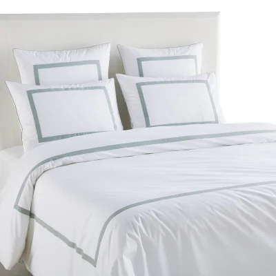 La Redoute Othoza 100% Organic Cotton Percale 200 Thread Count Duvet Cover