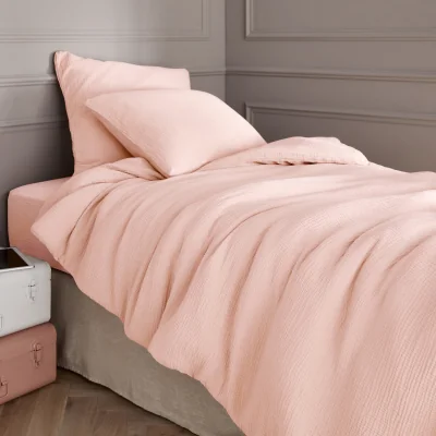 La Redoute Yafa Organic Cotton Muslin 200 Thread Count Duvet Cover