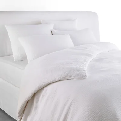 La Redoute Yafa 100% Organic Cotton Muslin 200 Thread Count Duvet Cover