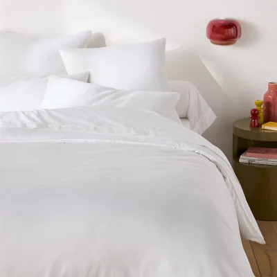 La Redoute Opale Cotton Satin 350 Thread Count Duvet Cover