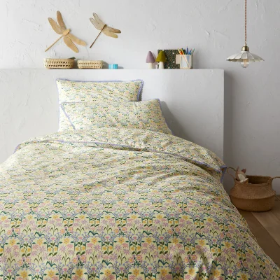La Redoute Michi Floral 50% Recycled Cotton Duvet Cover