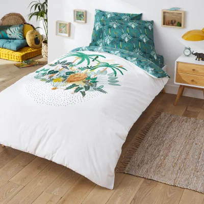 La Redoute Savane Duvet Cover in Printed Organic Cotton