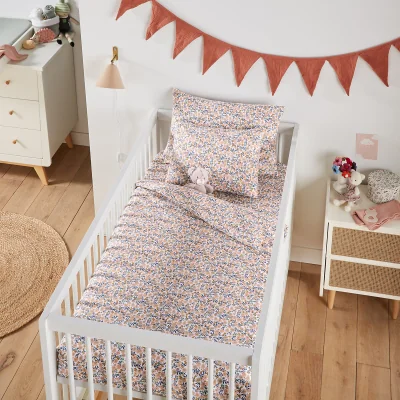 La Redoute Ohara Floral Cotton Cot Duvet Cover