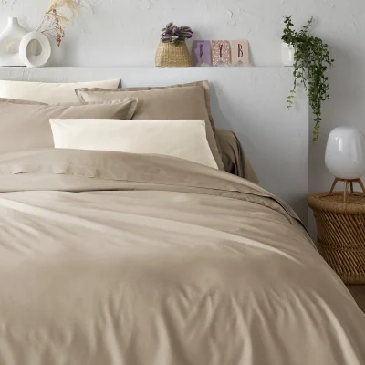 La Redoute Scenario Cotton Percale 200 Thread Count Duvet Cover