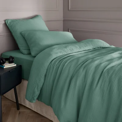 La Redoute Yafa Organic Cotton Muslin 200 Thread Count Duvet Cover