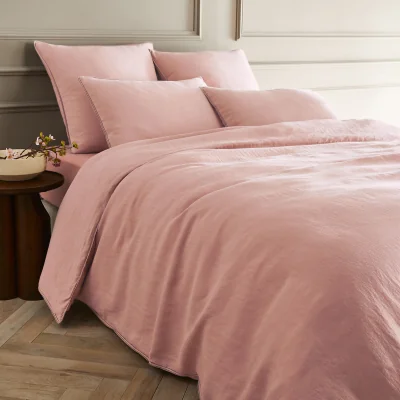 La Redoute Helm 100% Washed Hemp Duvet Cover