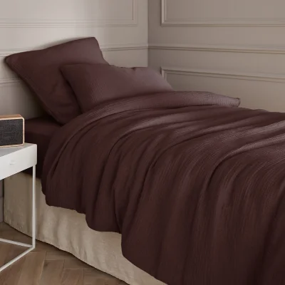 La Redoute Yafa Organic Cotton Muslin 200 Thread Count Duvet Cover