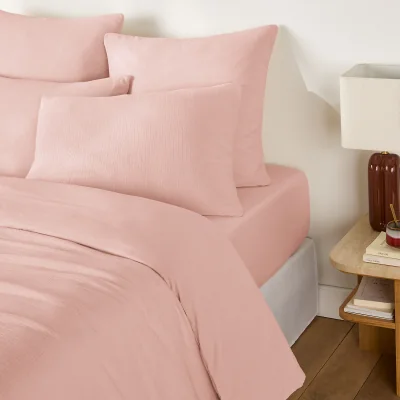 La Redoute Kumco Duvet Cover in Cotton Muslin/Washed Cotton