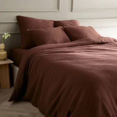 La Redoute Yafa Organic Cotton Muslin Duvet Cover