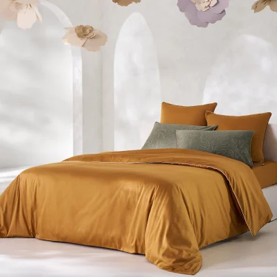 La Redoute Bérénice Cotton Satin 300 Thread Count Duvet Cover