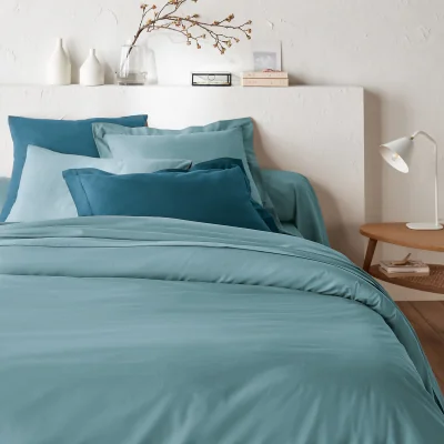 La Redoute Scenario Plain 100% Cotton Duvet Cover