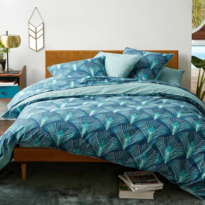 La Redoute Pampelune Cotton Percale Duvet Cover