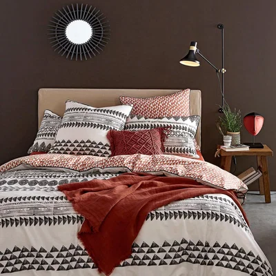 La Redoute Tiebele Tribal Cotton Duvet Cover