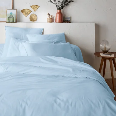 La Redoute Scenario Plain 100% Washed Cotton Duvet Cover