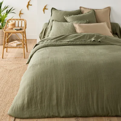La Redoute Washed Hemp Duvet Cover
