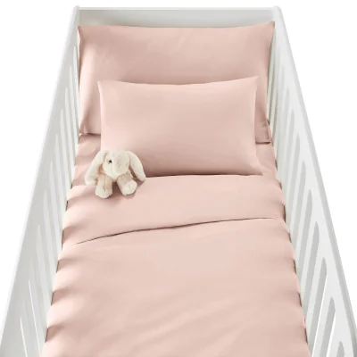 La Redoute Scenario Plain 100% Organic Cotton Cot Duvet Cover