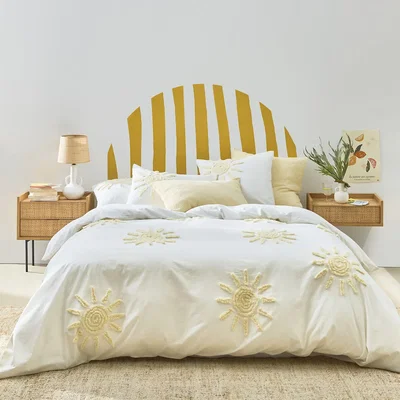 La Redoute Melenaos Tufted Cotton Duvet Cover