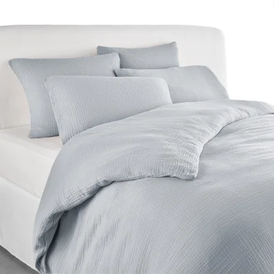 La Redoute Yafa 100% Organic Cotton Muslin 200 Thread Count Duvet Cover