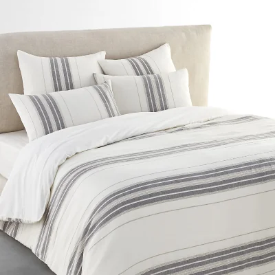La Redoute Lorencia Striped Linen Hemp Duvet Cover