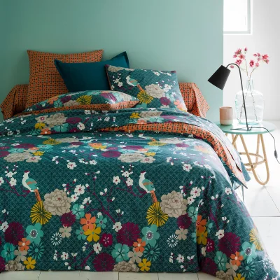 La Redoute Miss China Floral Cotton Duvet Cover
