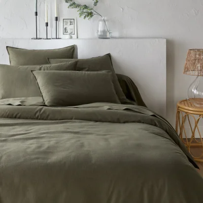 La Redoute Clara 100% Cotton Flannel Duvet Cover