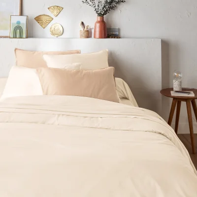 La Redoute Scenario Plain 100% Washed Cotton Duvet Cover