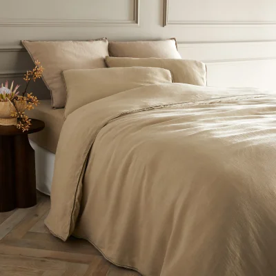 La Redoute Helm 100% Washed Hemp Duvet Cover