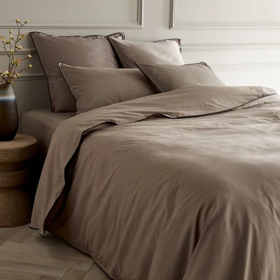 La Redoute Washed Cotton Voile 400 Thread Count Duvet Cover