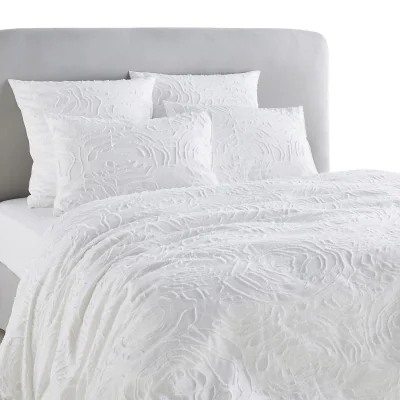 La Redoute Sardaigna Textured 100% Organic Cotton 200 Thread Count Duvet Cover