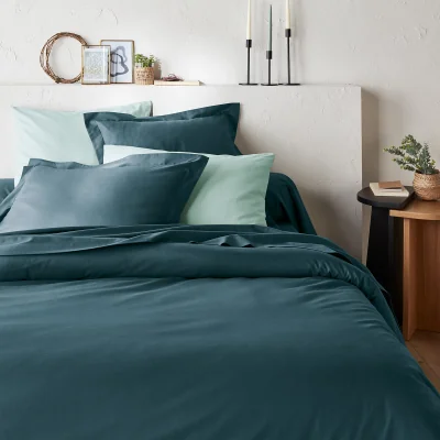 La Redoute Scenario Plain 100% Organic Cotton Duvet Cover