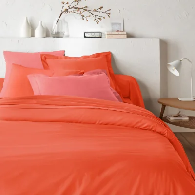La Redoute Scenario Plain Polycotton Duvet Cover