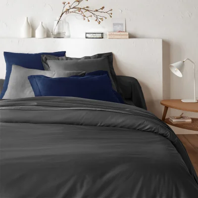 La Redoute Scenario Plain 100% Cotton Duvet Cover