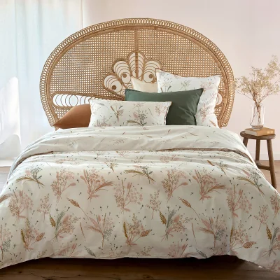 La Redoute Graminée Floral 100% Cotton Duvet Cover