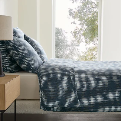 La Redoute Vittore Washed Cotton Satin Duvet Cover