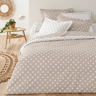 La Redoute Clarisse Polka Dot Cotton Duvet Cover