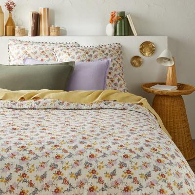 La Redoute Missia Floral 100% Cotton Muslin Duvet Cover